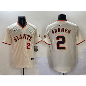 MLB San Francisco Giants cream jersey