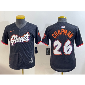 MLB San Francisco Giants anthracite City Connect jersey