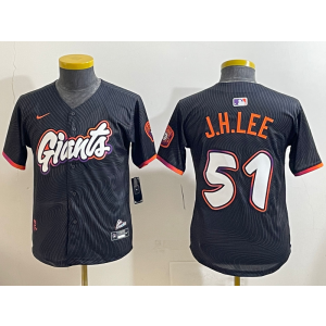MLB San Francisco Giants anthracite City Connect jersey