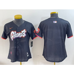 MLB Blank San Francisco Giants anthracite City Connect jersey
