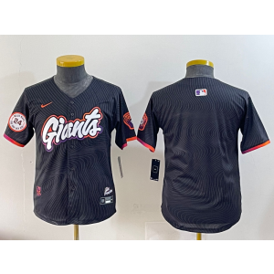 MLB Blank San Francisco Giants anthracite City Connect jersey