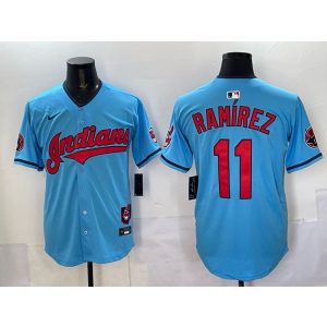 MLB Cleveland Guardians blue jersey
