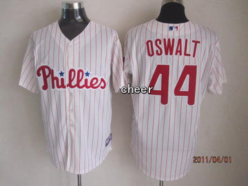 MLB Oswalt Philadelphia Phillies red jersey