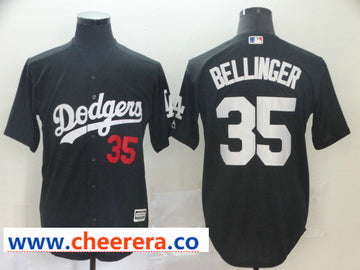 MLB Cody Bellinger Los Angeles Dodgers black jersey
