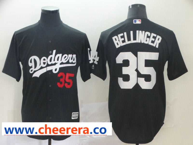 MLB Cody Bellinger Los Angeles Dodgers black jersey