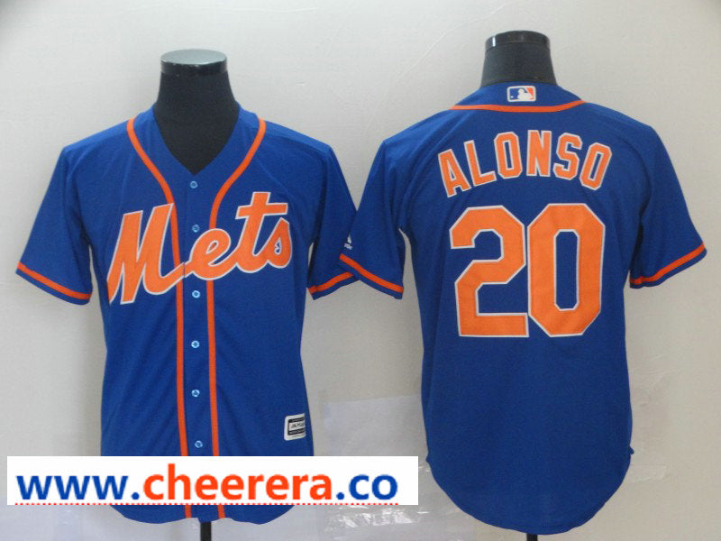 MLB Pete Alonso New York Mets royal jersey