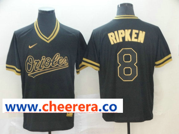 MLB Cal Ripken Jr Baltimore Orioles black Legend jersey