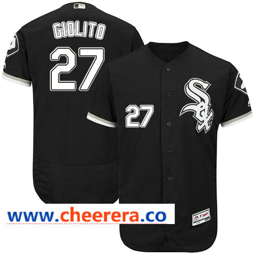 MLB Lucas Giolito Chicago White Sox black jersey