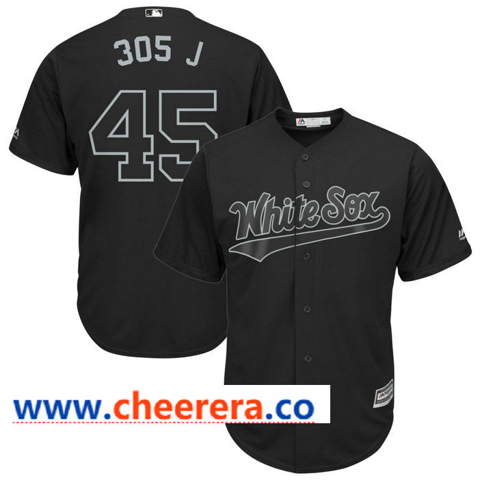 MLB Michael Jordan Chicago White Sox black jersey