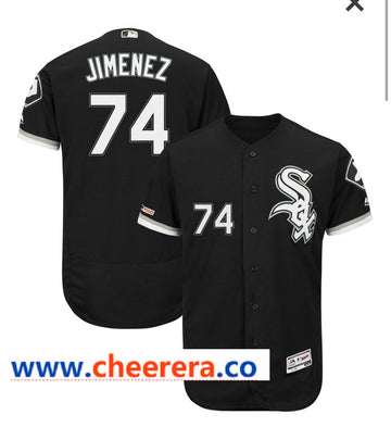 MLB Eloy Jimenez Chicago White Sox black jersey