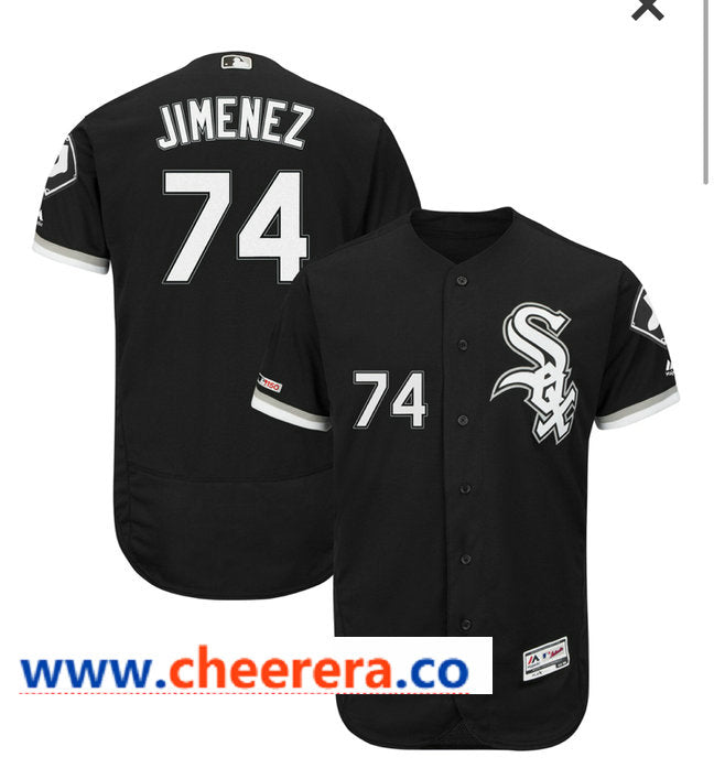 MLB Eloy Jimenez Chicago White Sox black jersey