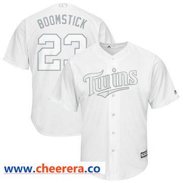 MLB Nelson Cruz Boomstick Colorado Rockies white jersey