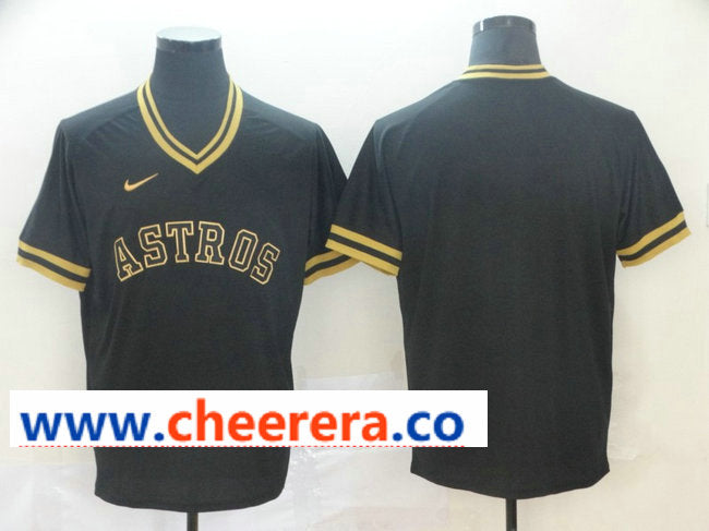 MLB Blank Houston Astros black Legend jersey