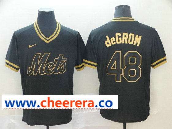 MLB Jacob New York Mets black Legend jersey