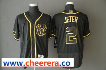 MLB Derek Jeter New York Yankees black jersey