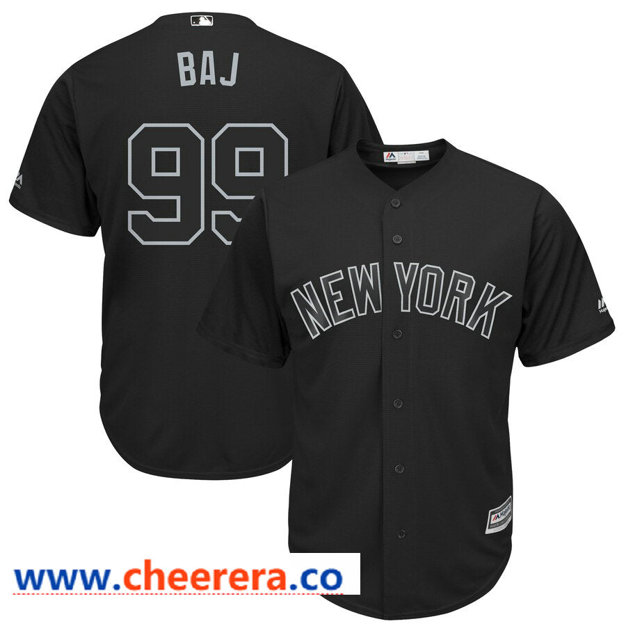 MLB Aaron Judge Baj New York Yankees black jersey