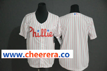 MLB Blank Philadelphia Phillies white jersey