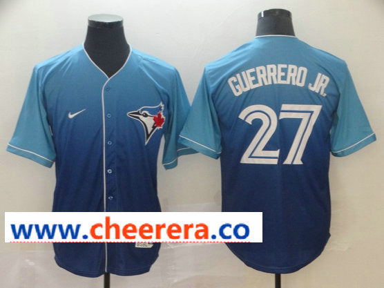 MLB Vladimir Guerrero Jr Toronto Blue Jays royal Fashion jersey