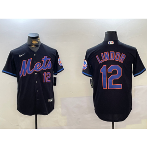 MLB New York Mets black jersey