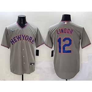 MLB New York Mets grey jersey