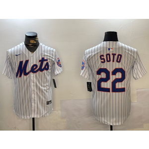 MLB New York Mets white jersey