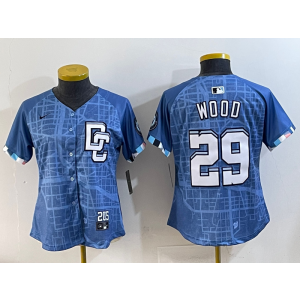 MLB Washington Nationals blue City Connect jersey
