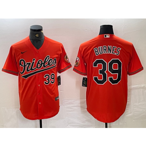 MLB Baltimore Orioles orange jersey