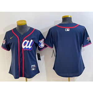 MLB Orioles Blank American League All-Star navy jersey