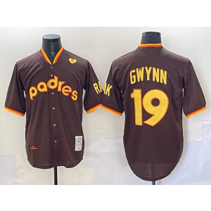 MLB San Diego Padres brown jersey