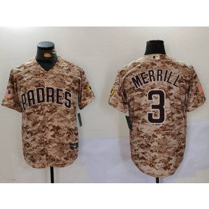 MLB San Diego Padres camo Camo jersey