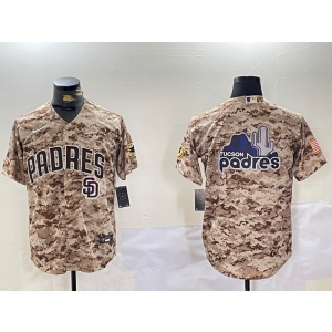 MLB Blank San Diego Padres camo Camo jersey