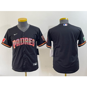 MLB Blank San Diego Padres black jersey