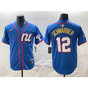 MLB Phillies National League All-Star blue jersey