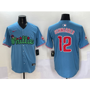 MLB Philadelphia Phillies blue jersey