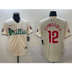 MLB Philadelphia Phillies cream jersey