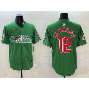 MLB Philadelphia Phillies green jersey