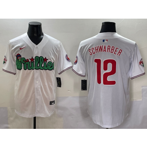 MLB Philadelphia Phillies white jersey