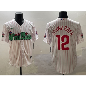 MLB Philadelphia Phillies white jersey