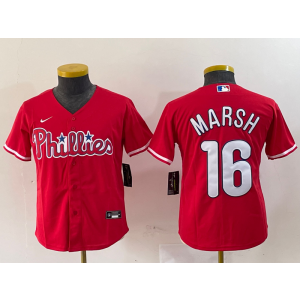 MLB Philadelphia Phillies red jersey