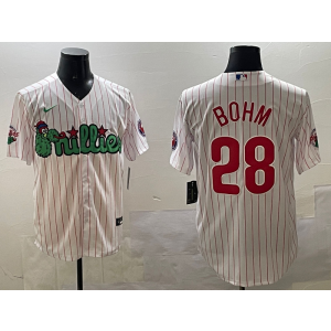 MLB Philadelphia Phillies white jersey