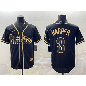 MLB Philadelphia Phillies black jersey