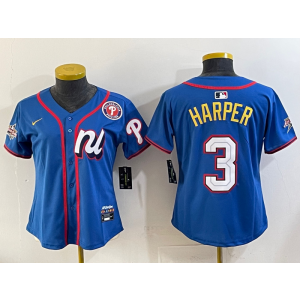 MLB Phillies National League All-Star blue jersey