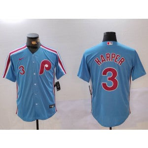 MLB Philadelphia Phillies blue jersey