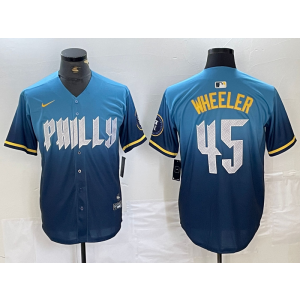 MLB Philadelphia Phillies blue City Connect jersey