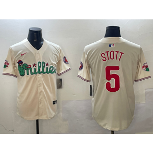 MLB Philadelphia Phillies cream jersey