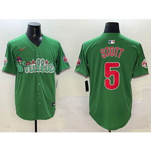 MLB Philadelphia Phillies green jersey