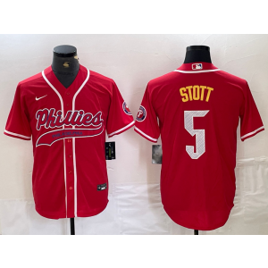 MLB Philadelphia Phillies red jersey
