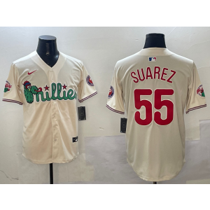 MLB Philadelphia Phillies cream jersey
