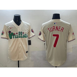 MLB Philadelphia Phillies cream jersey