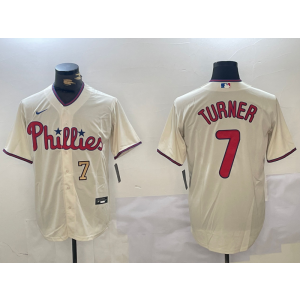 MLB Philadelphia Phillies cream jersey